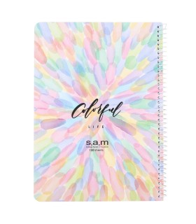 دفتر وزیری کلاسیک 100 برگ سم- طرح 662