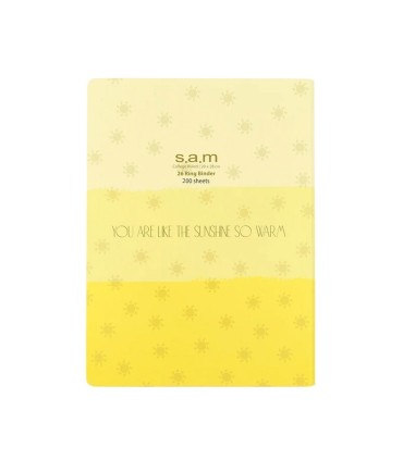 کلاسور 200 برگ 26 حلقه سم - طرح خورشید