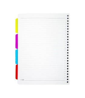 کاغذ یدک کلاسور 26 حلقه مسترنوت