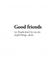 استیکر طرح good friends